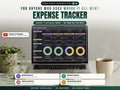 Expense Tracker Spreadsheet for Google Sheets and Excel — cover