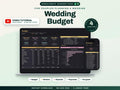 Wedding Budget Spreadsheet for Google Sheets and Excel — cover