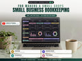 Small Business Bookkeeping Planner Spreadsheet for Google Sheets and Excel — cover