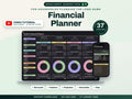 Financial Planner Spreadsheet for Google Sheets and Excel — cover