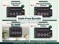 Debt-Free Bundle: Debt Payoff, Paycheck Budget, Bill Tracker and Sinking Funds Spreadsheets — cover
