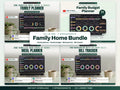 Family Home Bundle: Family Planner, Family Budget, Meal Planner and Bill Tracker Spreadsheets — cover