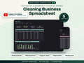 Cleaning Business Spreadsheet Google Sheets — cover
