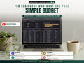 Budget Template for Google Sheets and Excel — cover