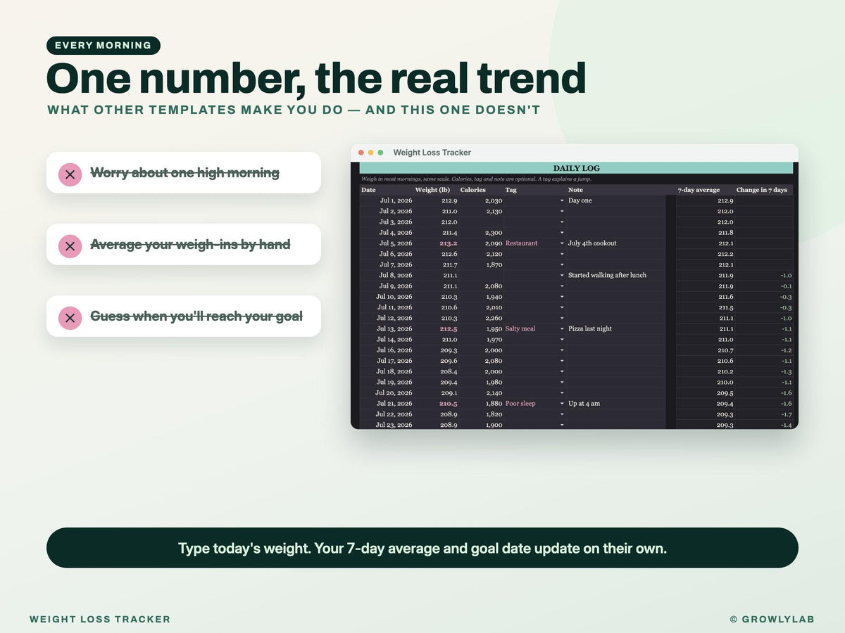 Weight Loss Tracker Google Sheets Excel Spreadsheet — noreset