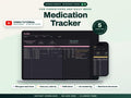 Medication Tracker Spreadsheet Google Sheets Excel — cover
